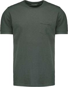 No Excess T-shirt crewneck solid basic dark steel