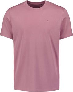 No Excess T-shirt crewneck solid basic mauve