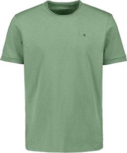 No Excess T-shirt crewneck slub green