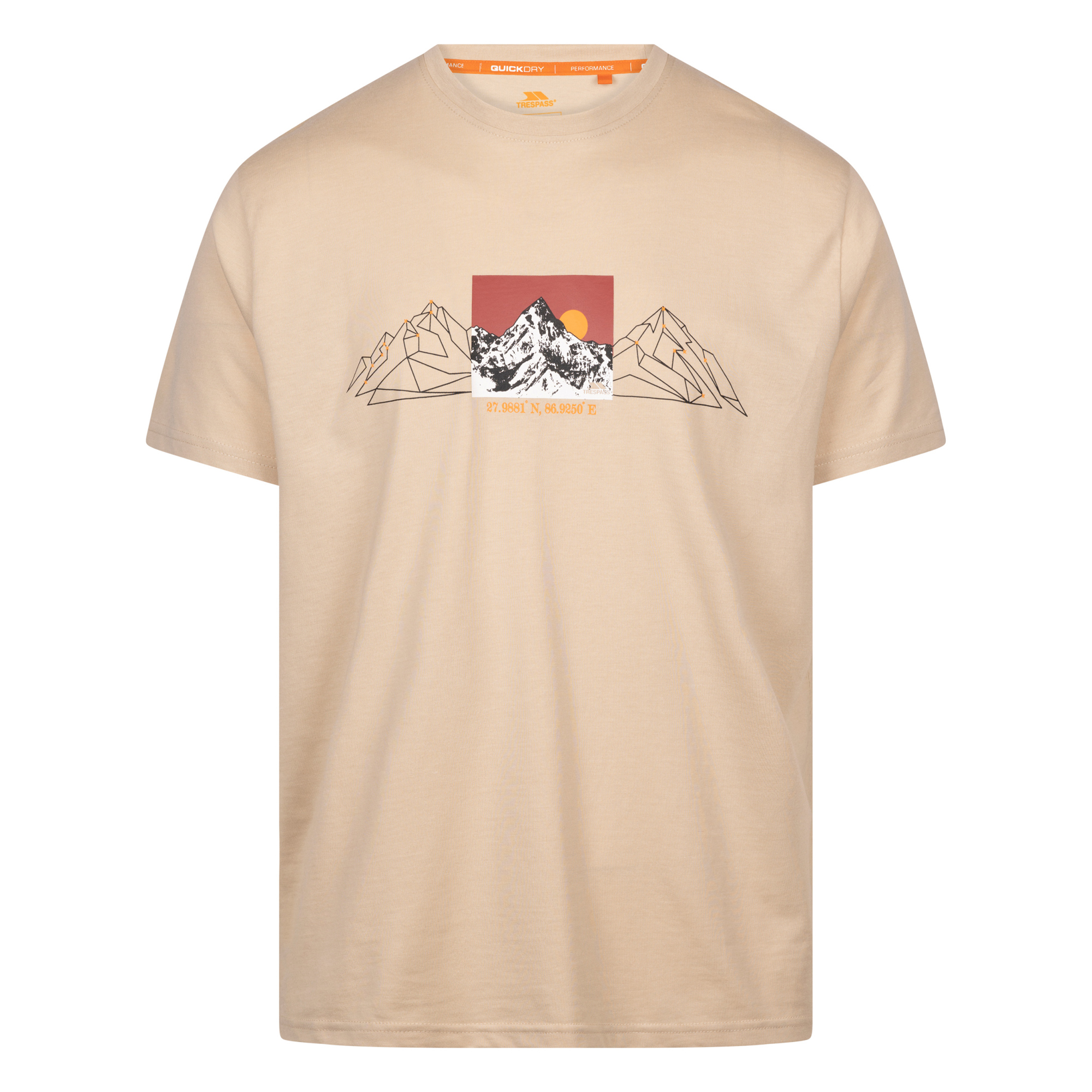 Trespass Heren grande t-shirt