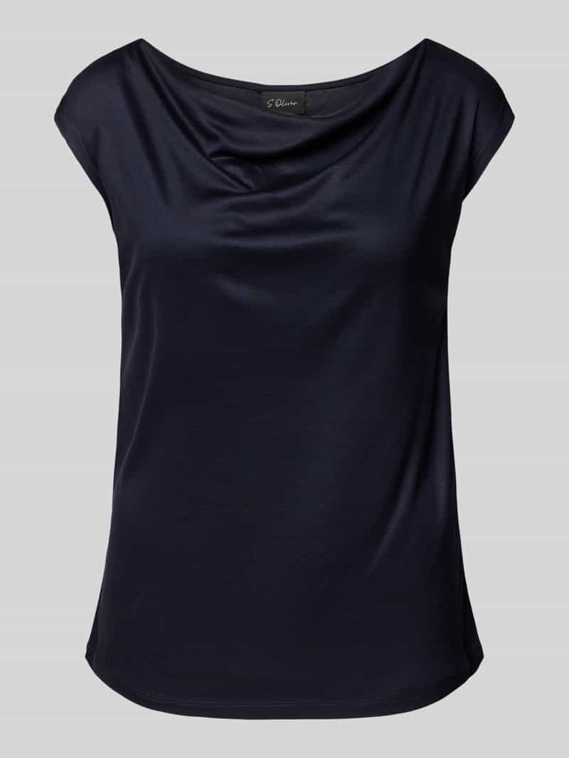 S.Oliver BLACK LABEL T-shirt van interlock jersey