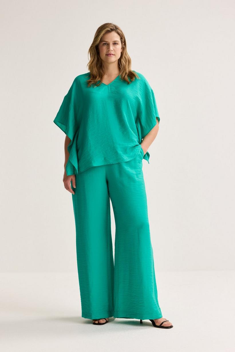 Mayerline Wijde Broek Met Elastische Tailleband