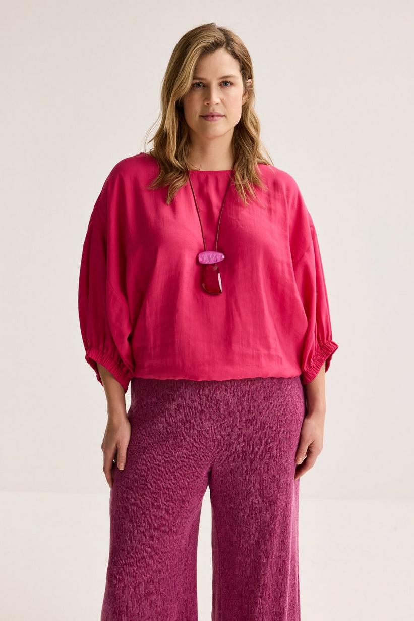 Améline Vleermuisblouse Op Elastiek