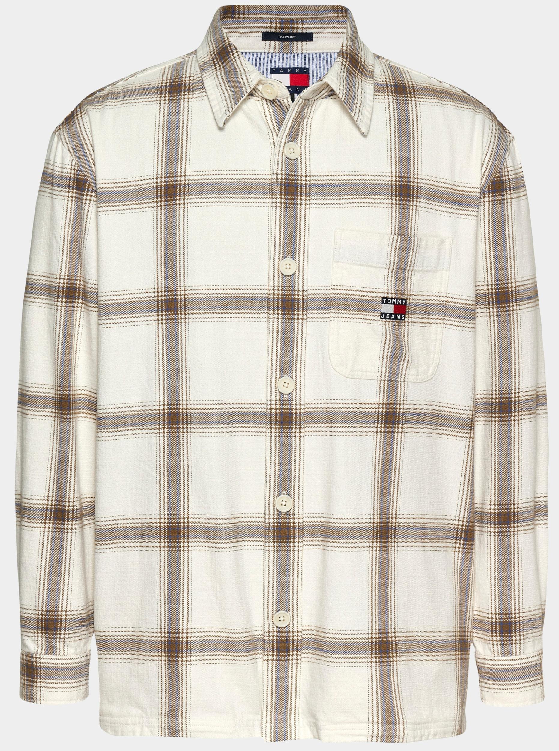 Tommy Hilfiger Overshirt tjm cotton slub check overshi dm0dm21343/ybh