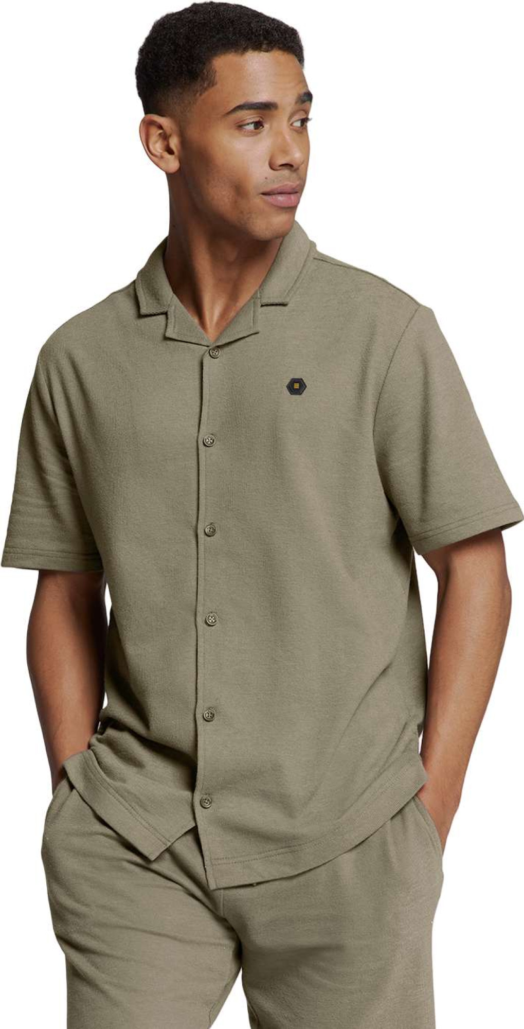 No Excess Shirt short sleeve jersey revers co dark moss