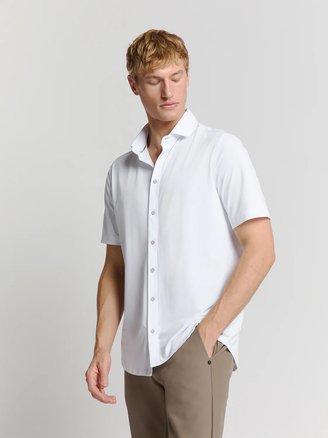 No Excess Heren overhemd 28420484 010 white