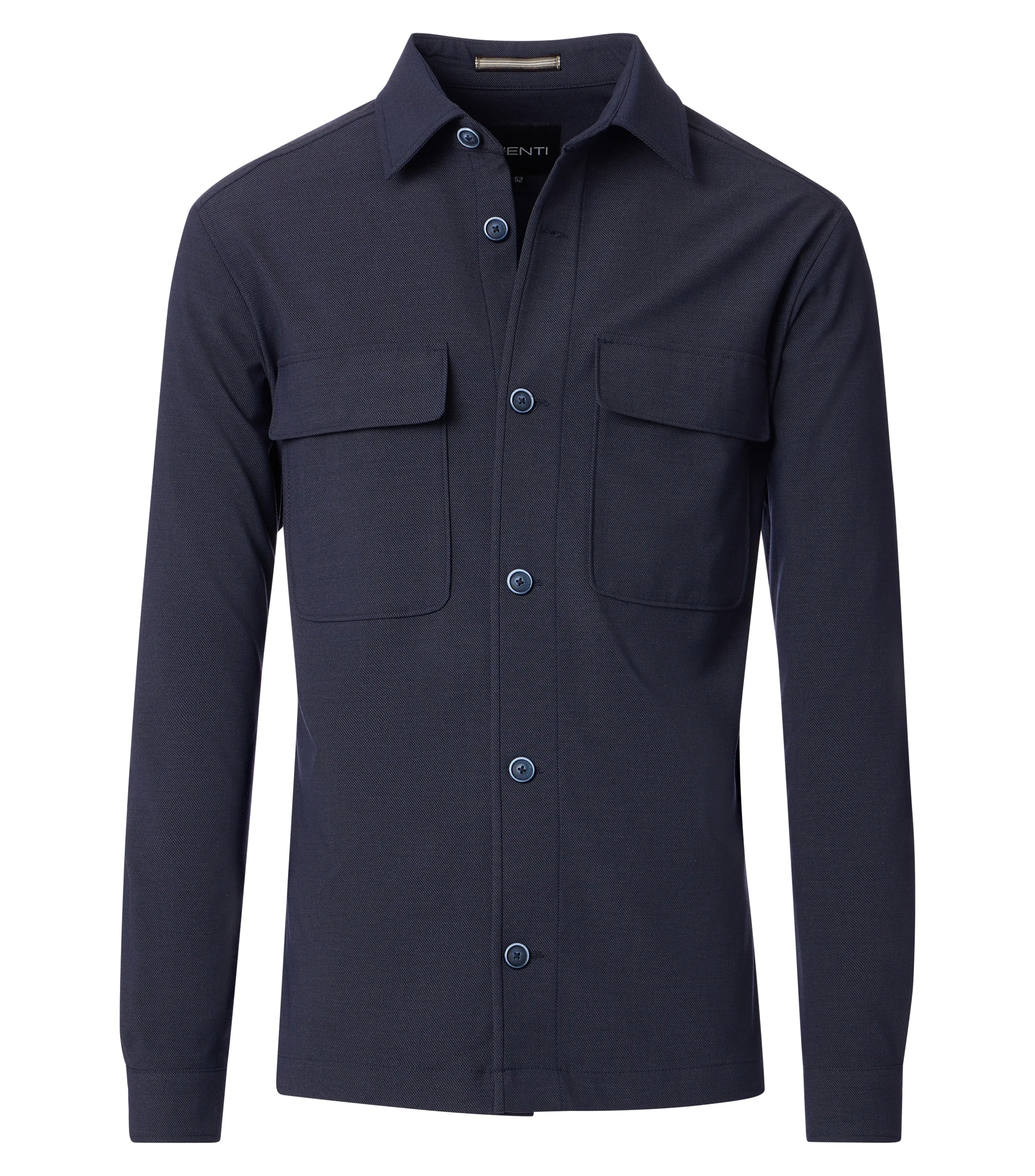 Venti Heren overshirt 554385800 107 blue indigo