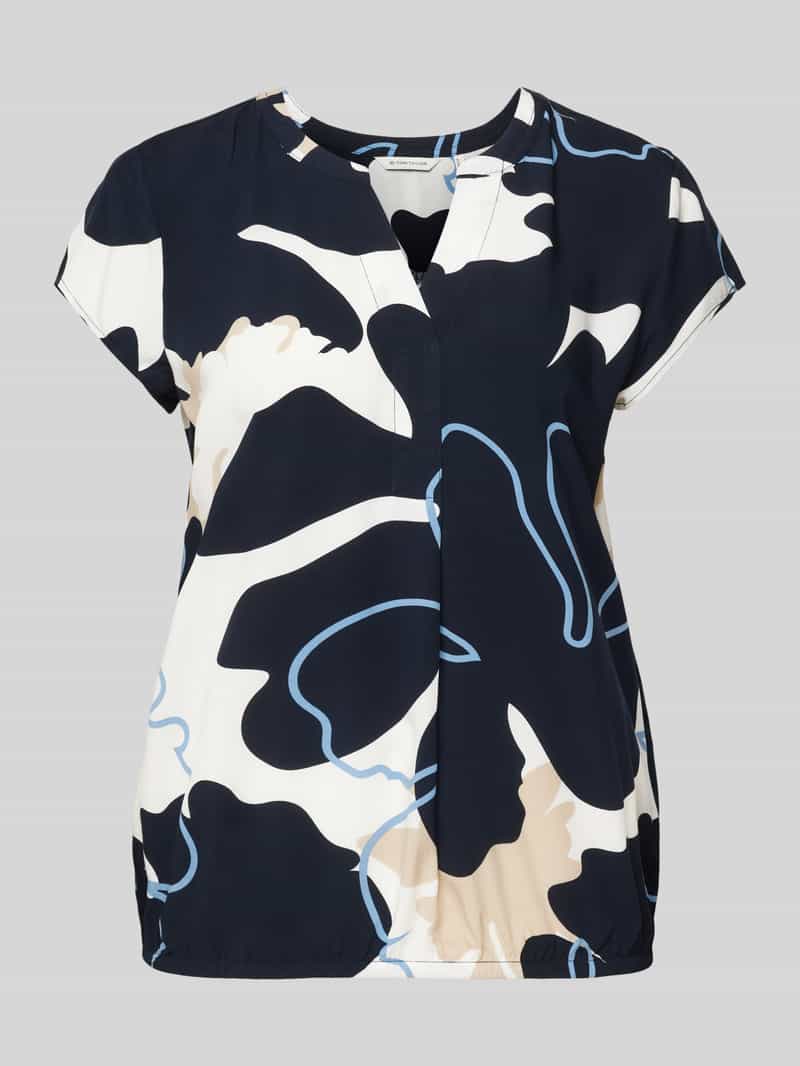 Tom Tailor Blouse met korte mouwen met grafisch patroon