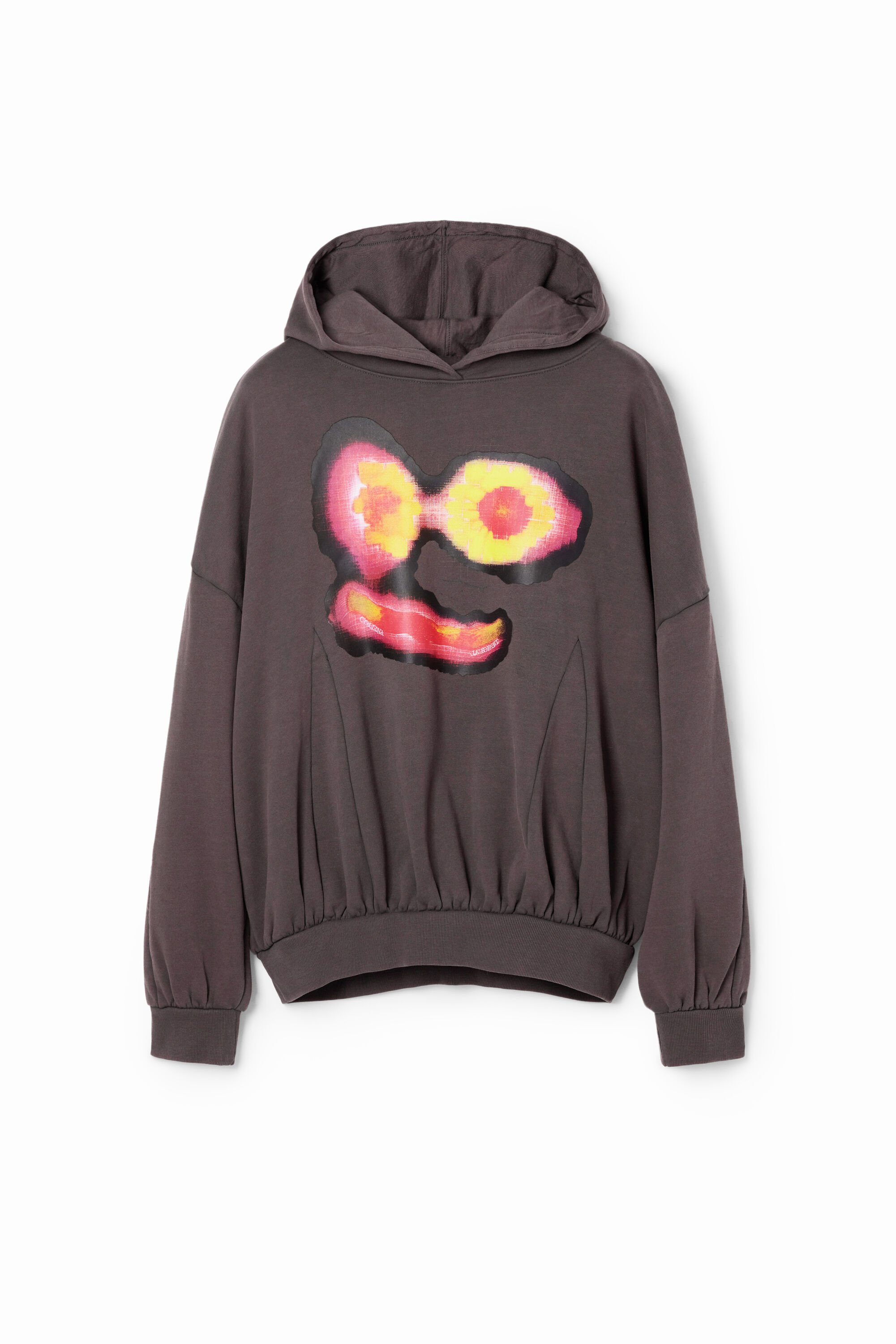 Desigual Oversized sweatshirt Collina Strada - BLACK