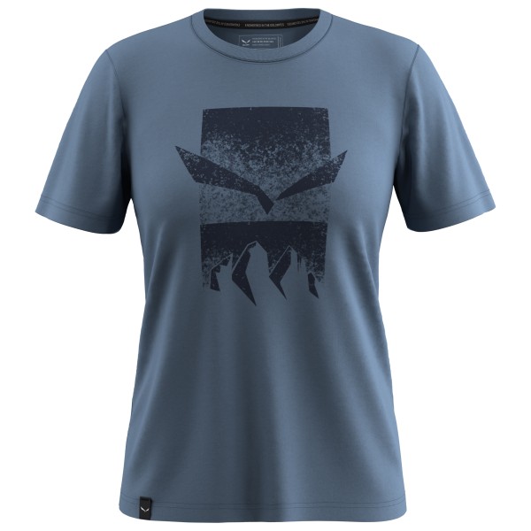 Salewa  Women's Eagle 3Cime T-Shirt - T-shirt, blauw