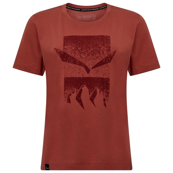 Salewa  Women's Eagle 3Cime T-Shirt - T-shirt, rood