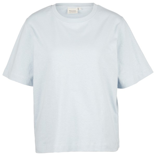 Dedicated  Women's T-Shirt Vadstena Hemp - T-shirt, wit/grijs