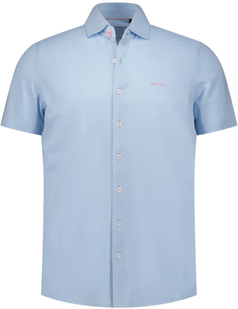 New zealand auckland NZA Shirt Short Sleeve Patrick Pastel Blue