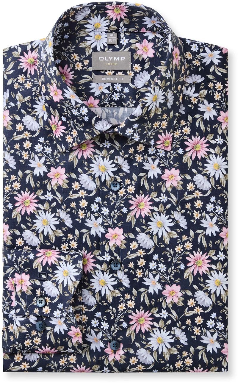 Olymp Luxor Kleurrijke Bloemenprint