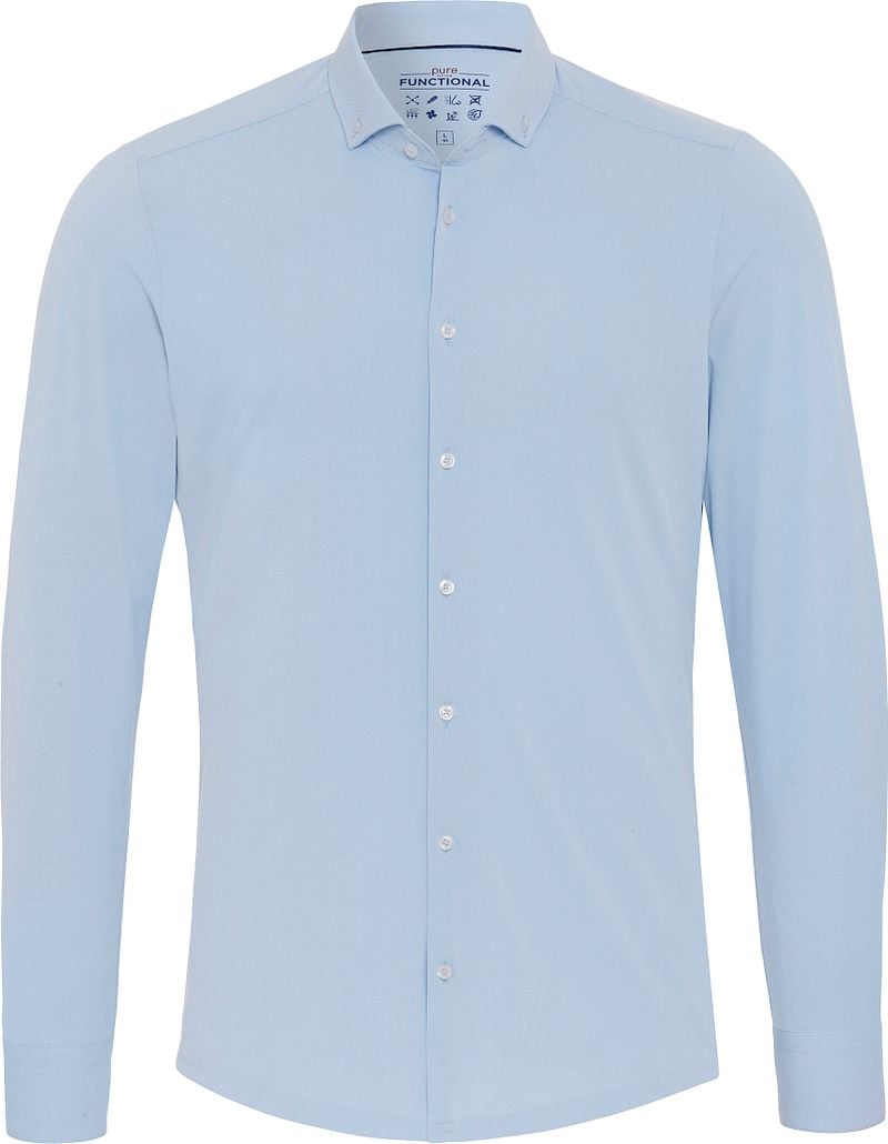 Pure Shirt Licht Blauw