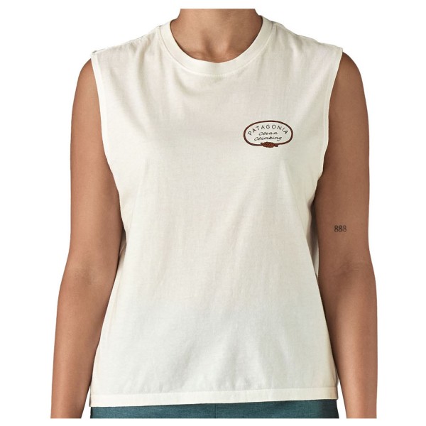 Patagonia  Women's Clean Climb Roots Boxy Organic Tank - Top, beige