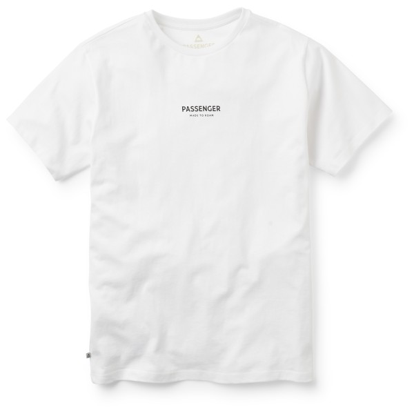 Passenger   Recycled Cotton T-Shirt - T-shirt, wit