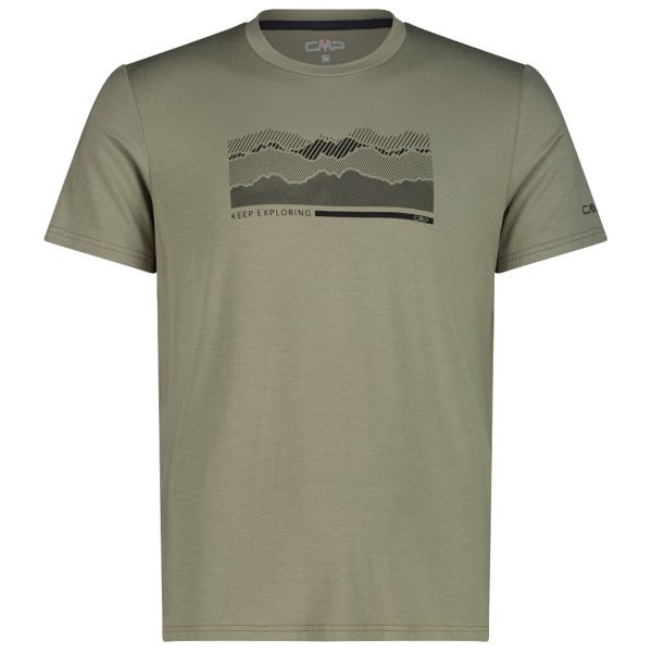 CMP  Bamboo Jersey T-Shirt - T-shirt, olijfgroen