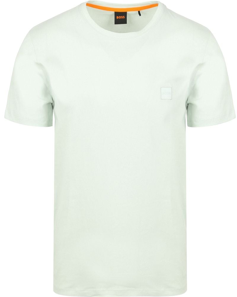 Boss T-shirt Tales Lichtblauw