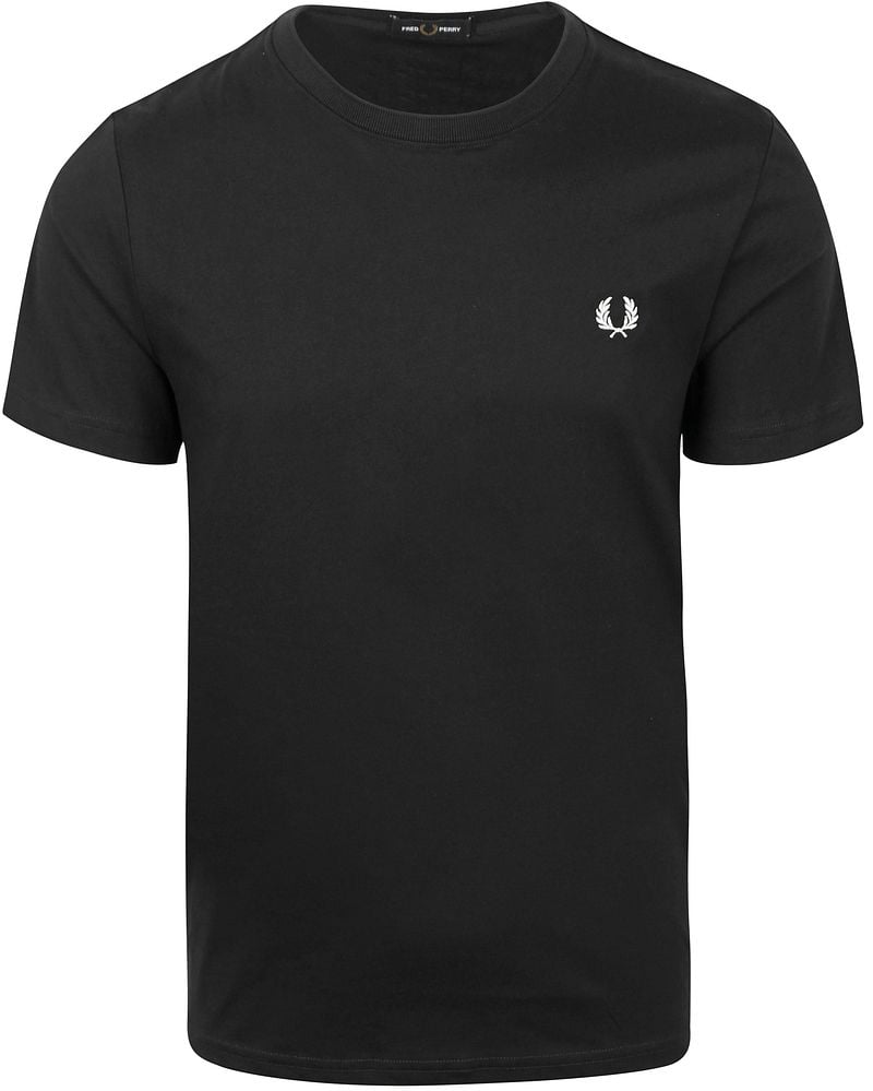 Fred Perry T-Shirt Zwart 102