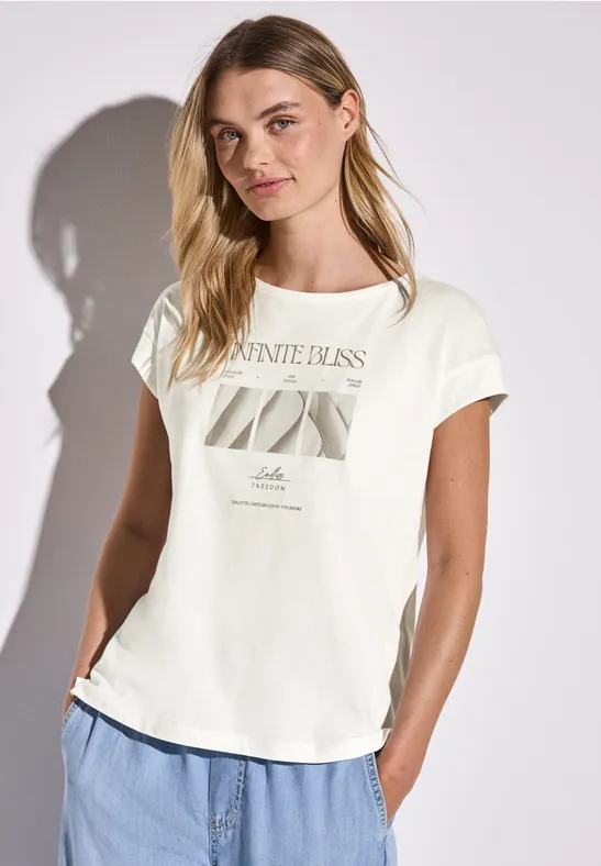 STREET ONE Shirttop met fotoprint