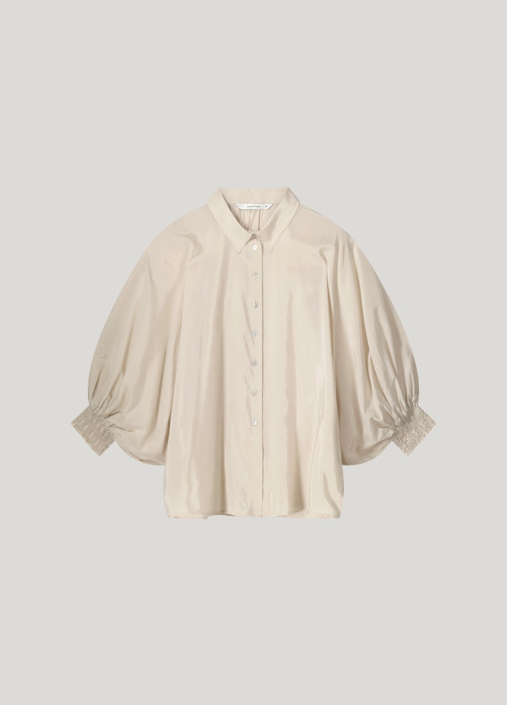 Summum blouse batsleeves cotton viscose 2s3235-12173 702 pebble beige