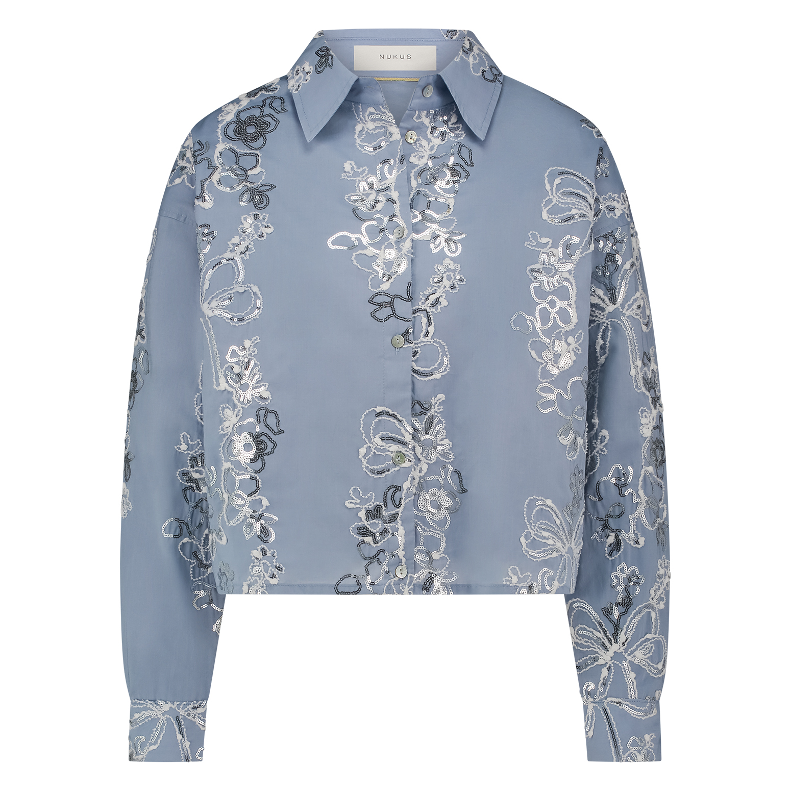 Nukus Tessa blouse paillet blouses nks02048
