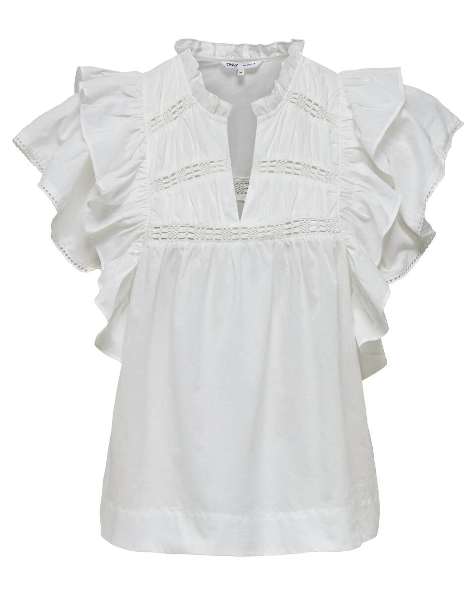Only Blouse korte mouw 15347882