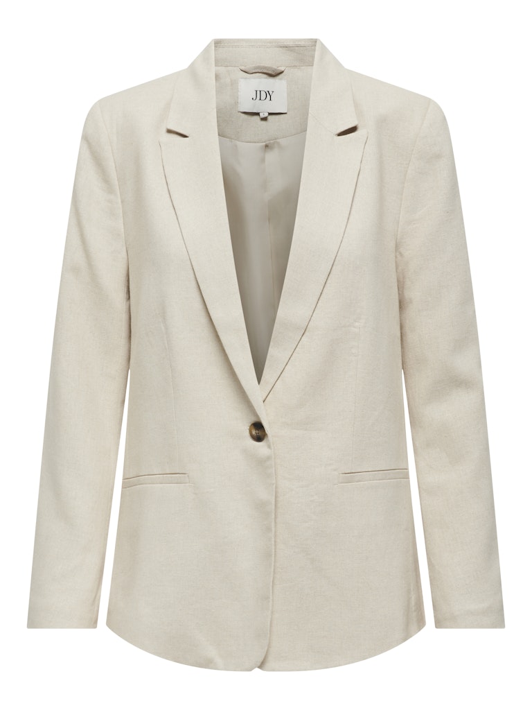 Only jdymaya l/s linen blazer pnt 15290677 oatmeal