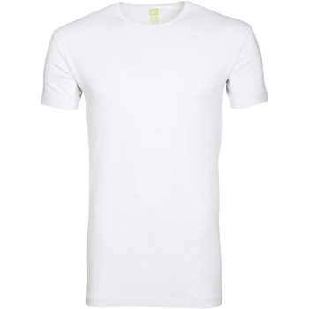 Alan Red T-shirt  Bamboo T-shirt O-Hals Wit