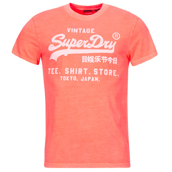 Superdry T-shirt Korte Mouw  LOGO NEON