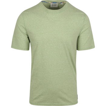 Scotch & Soda T-shirt Scotch & Soda T-Shirt Melange Groen