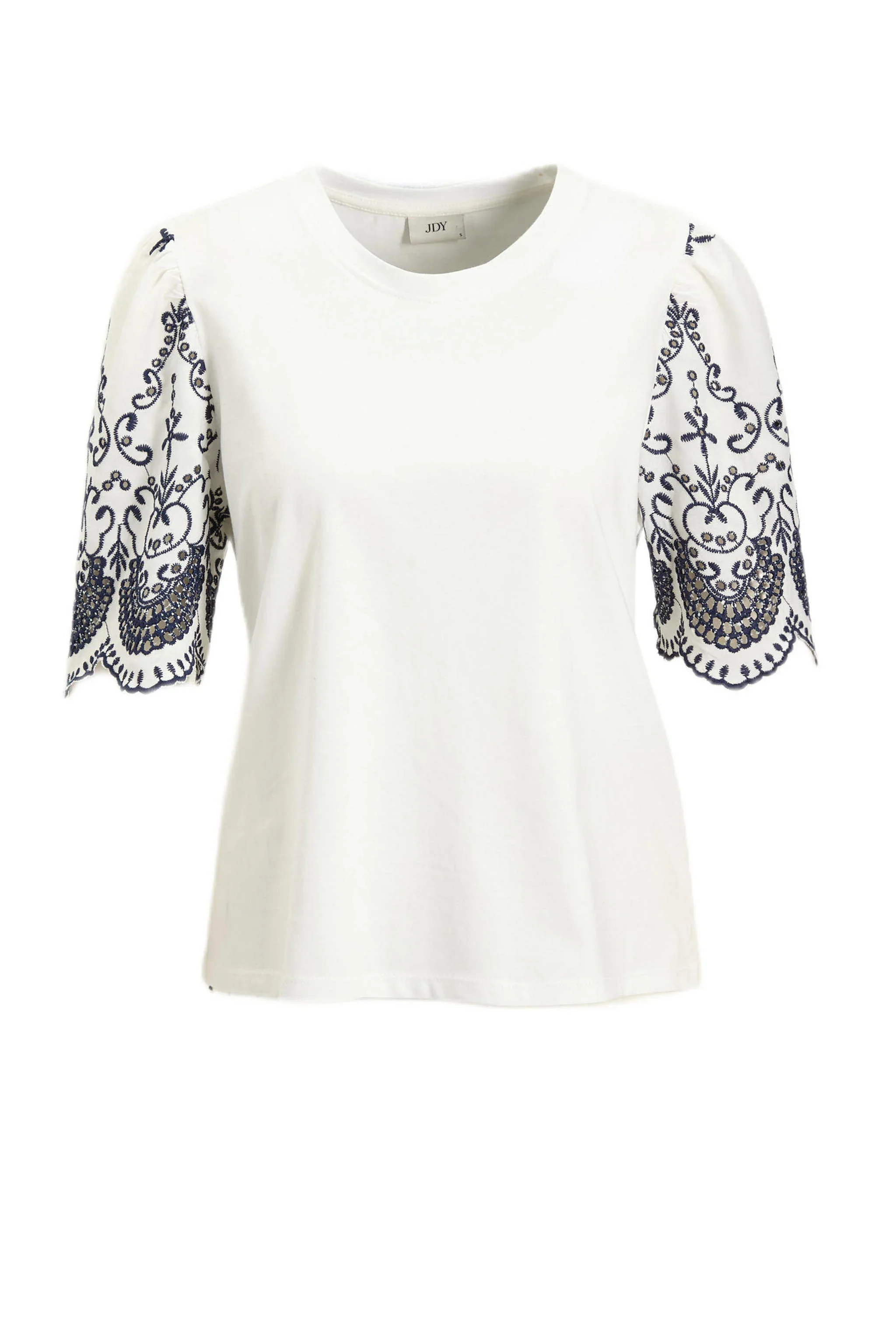 Jacqueline de Yong Oma broderie anglaise top