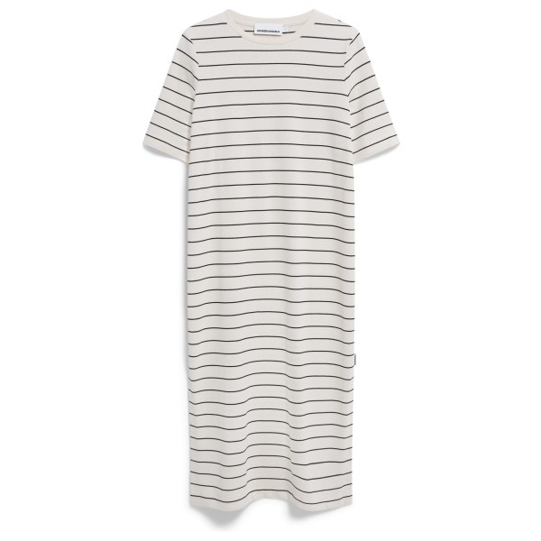 ARMEDANGELS  Women's Xelinaa Fine Stripe - Jurk, grijs/wit