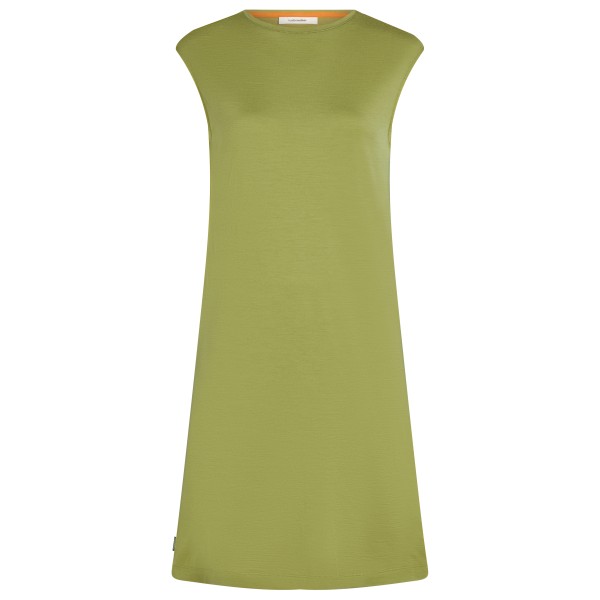 Icebreaker  Women's Granary Sleeveless Dress - Jurk, olijfgroen