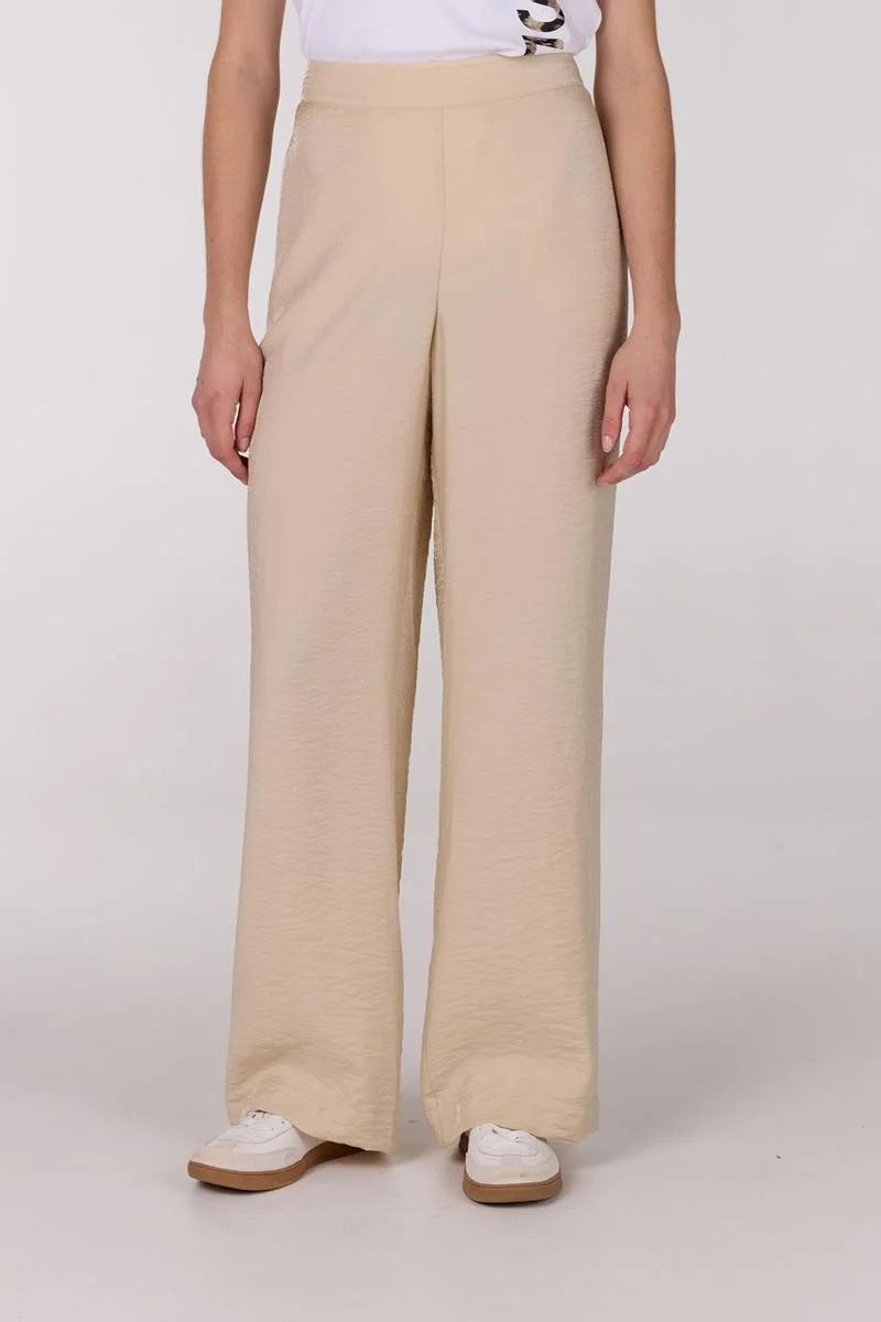 Jansen Amsterdam Sunny broek sq429 wide long sand