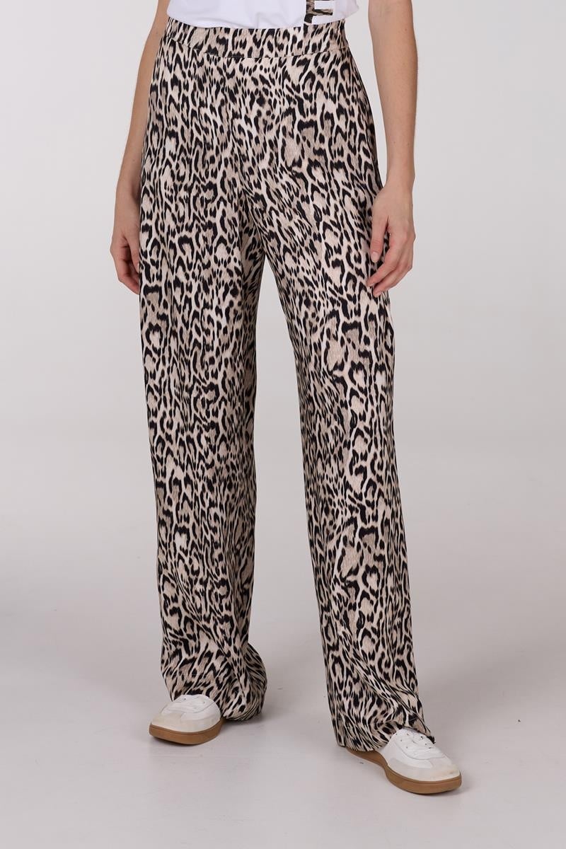 Jansen Amsterdam Romana broek wa429 long wide sand