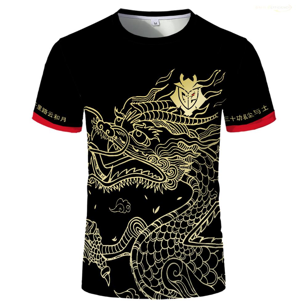 Xuhaijian02 2025 Esports Team Uniform G2 Sport T-shirt Nationale Sport Games Jersey Heren T-shirts O-hals Ademend Snel Droog Oversized T-shirts S