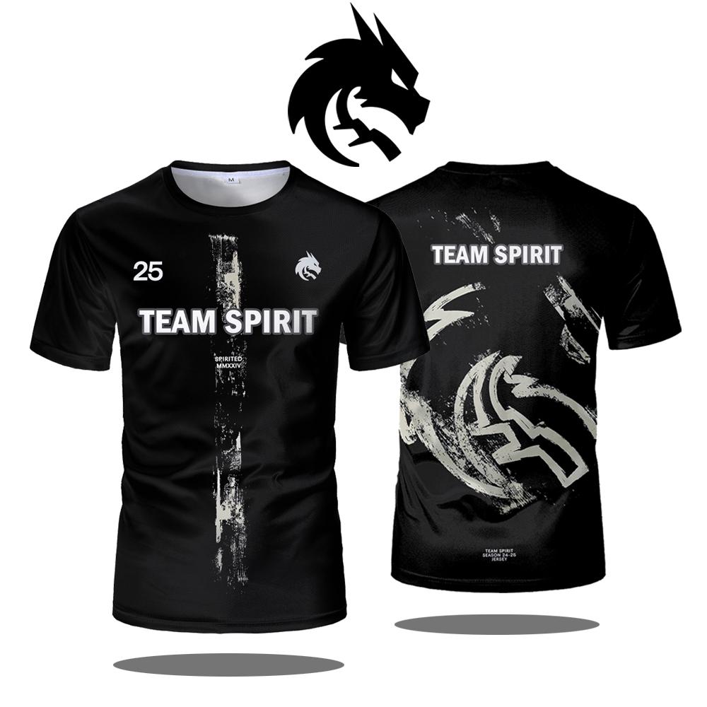 ETST WENDY 005 Team Spirit 2025 Nieuwe Truien CS2 Esports Uniformen Donk T-shirts CSGO Game Trainingskleding Sporttops voor Heren en Dames S