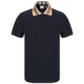 Burberry T-shirt  Poloshirt met ruitjesbies korte mouwen