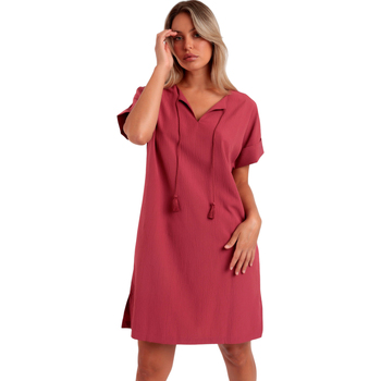 Admas Jurk  Zomerjurk met slipe mouwen Linen Style