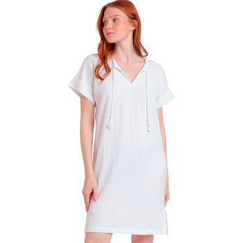 Admas Jurk  Zomerjurk met slipe mouwen Linen Style