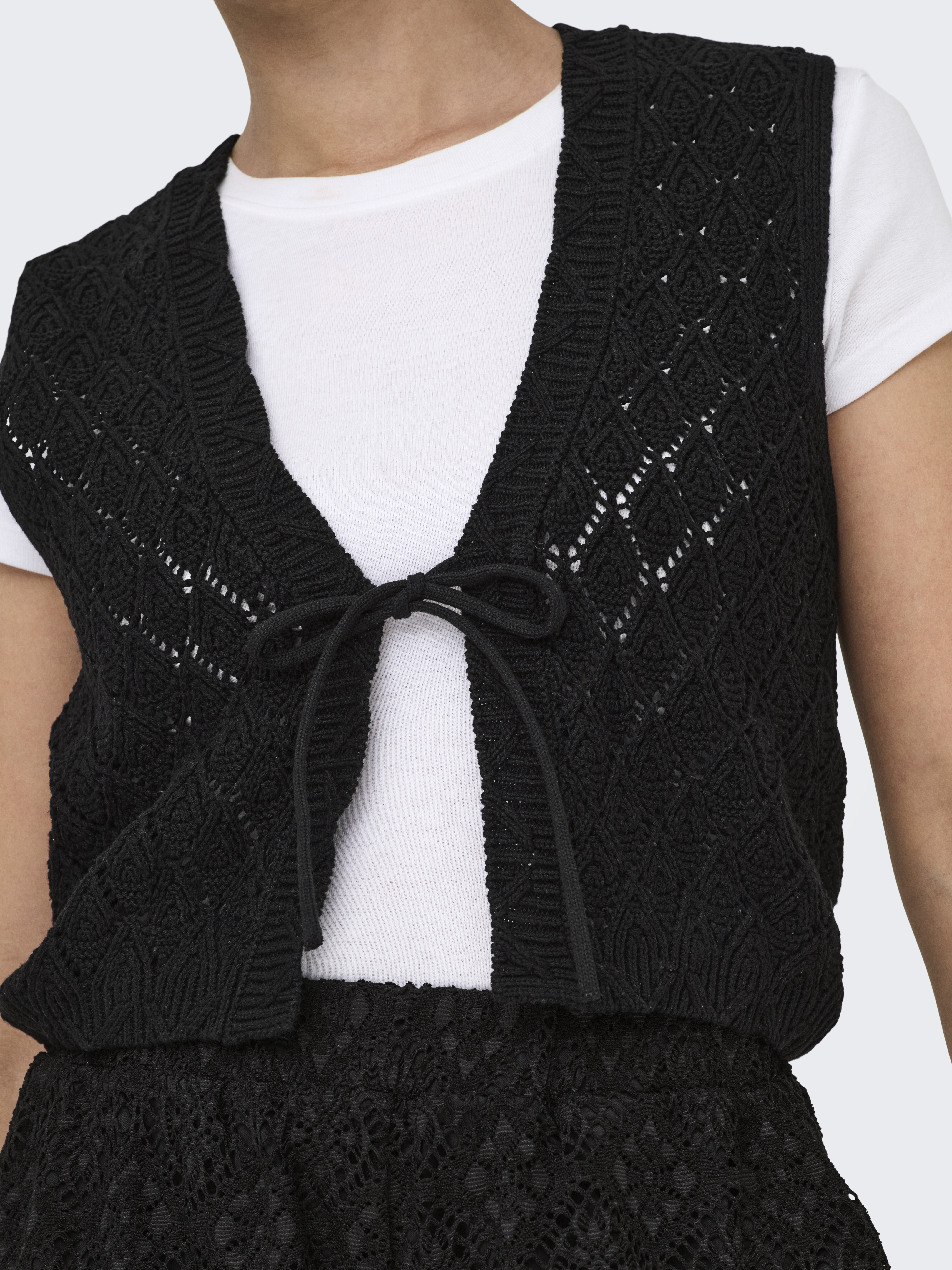 Only Onlchili s/l string vest knt nca