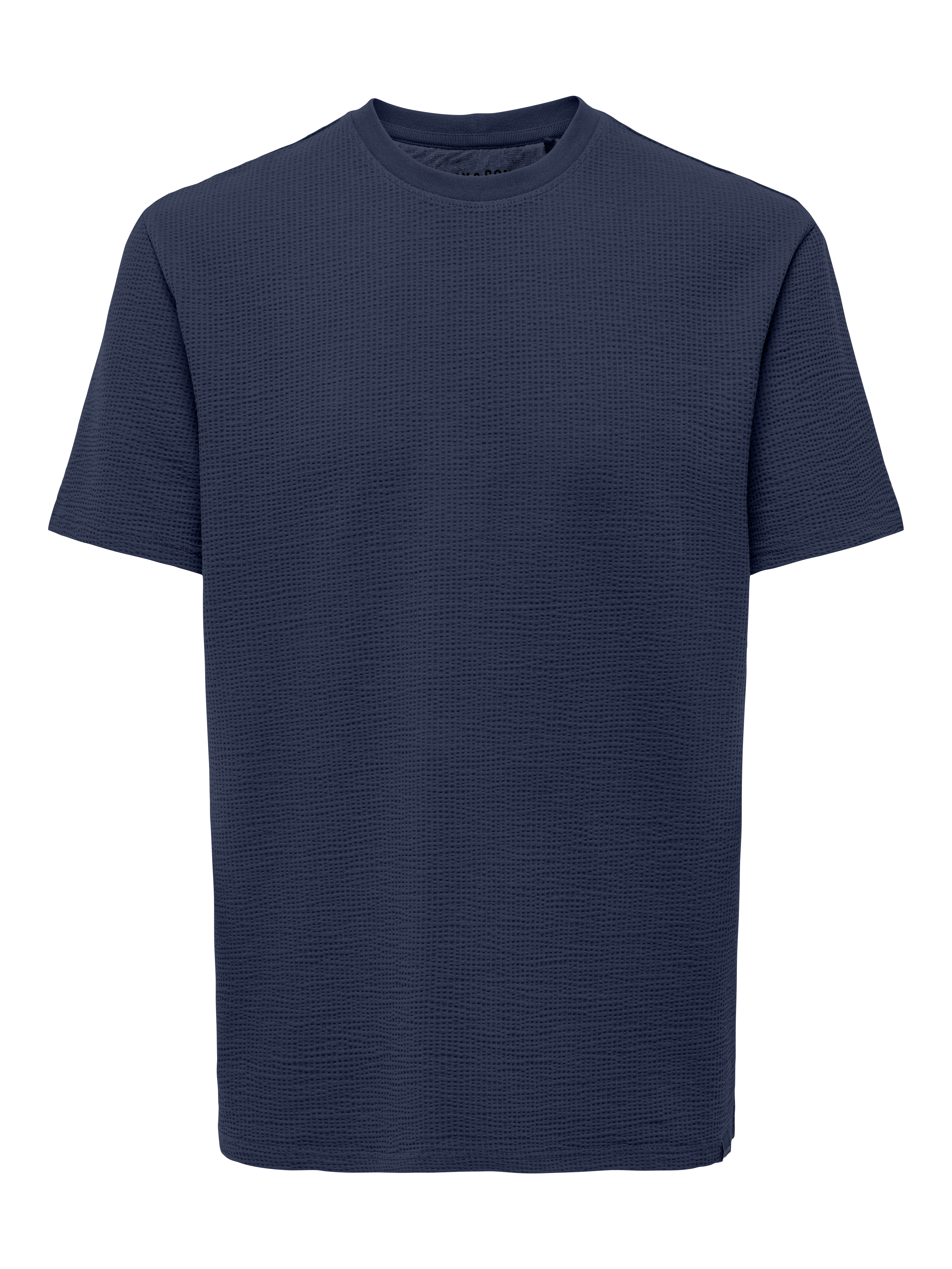 Only & Sons Onskian life reg seersucker ss tee