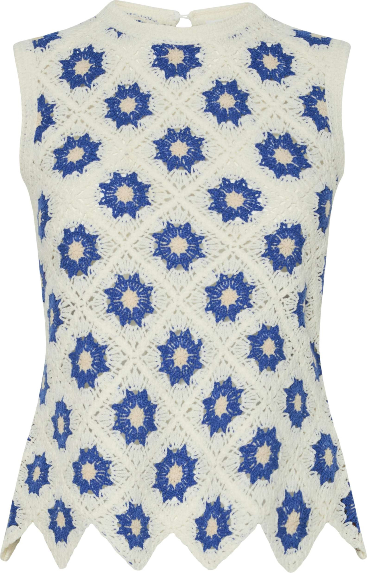 Y.A.S Yasbalis sl crochet top fest birch/super sonic
