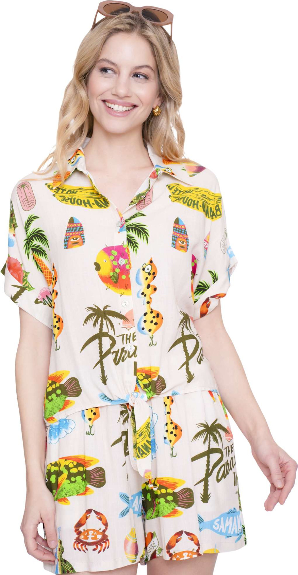 Geisha Blouse light sand