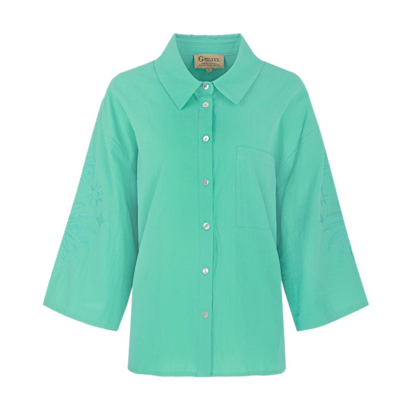 G-Maxx Blouse isaline pool blue