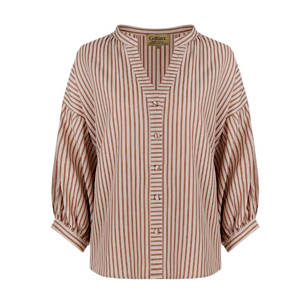 G-Maxx Blouse renata cappuccino/cameo rose