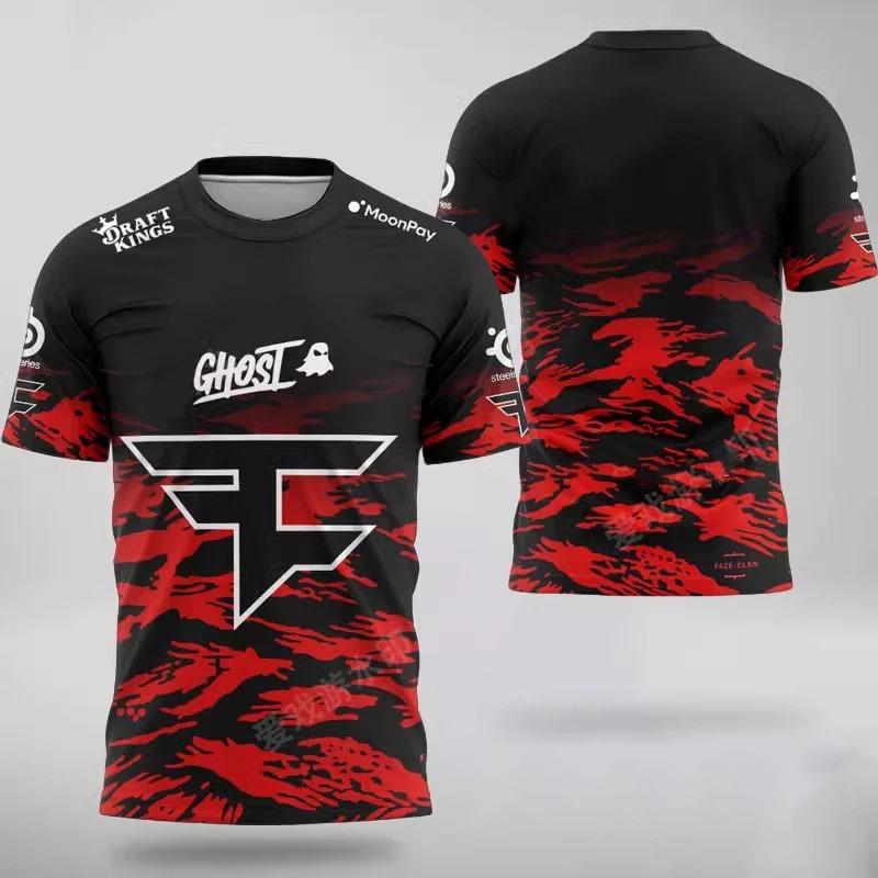 Bobby4 Aangepaste naam voor nieuwe esports-gameliefhebbers in 2024: Faze Team CSGO Knife Tower Competition Zomer T-shirts voor heren en dames S