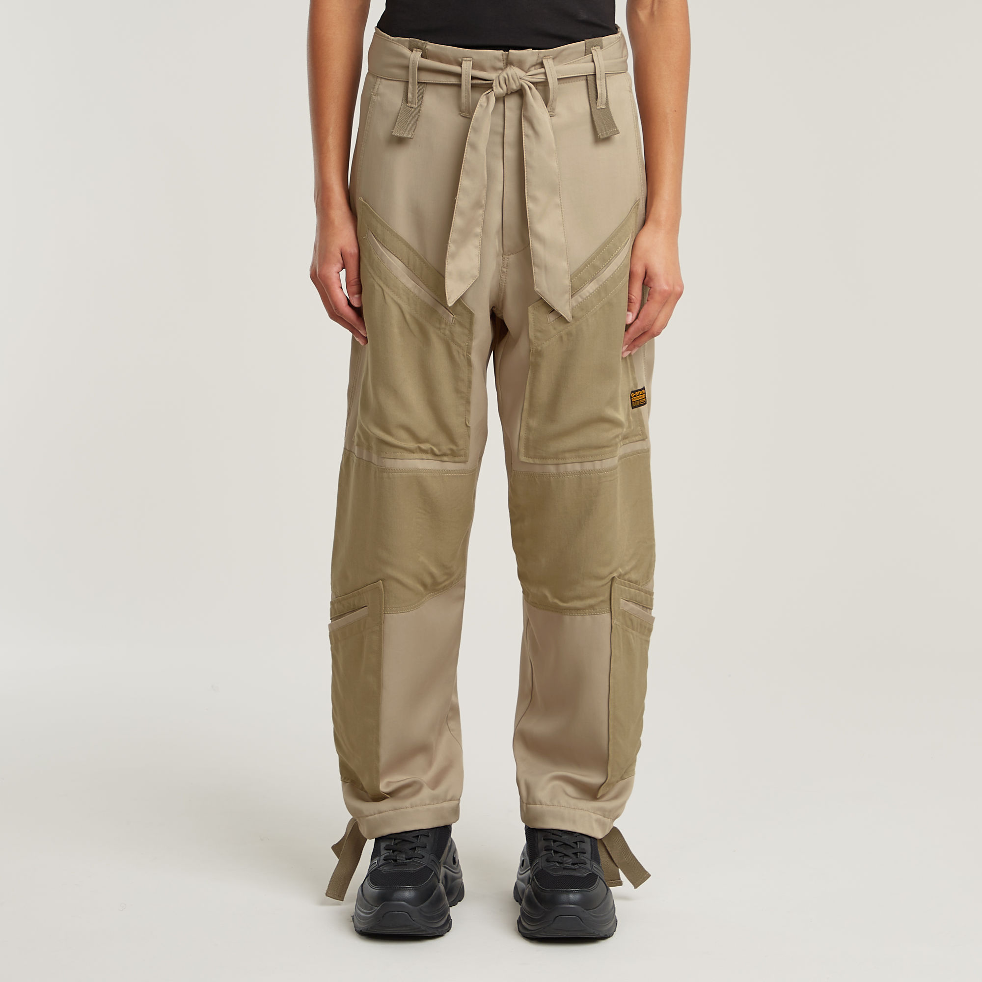 G-Star RAW Tone On Tone Cargo Broek - Beige - Dames